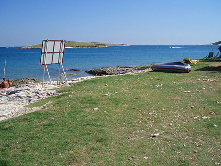 Blick auf das Wasser - Istrien