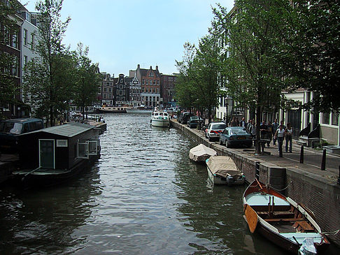 Foto Boote im Kanal