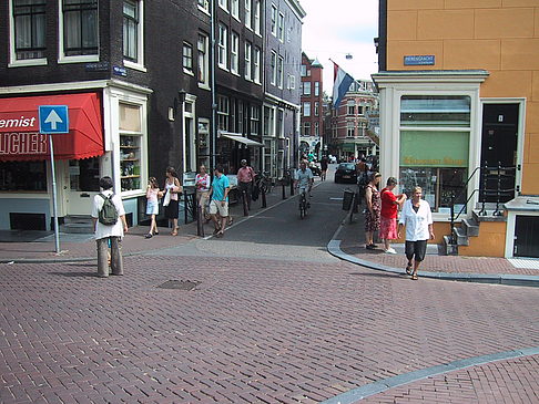 Einkaufsstraßen im Zentrum - Niederlande (Amsterdam)