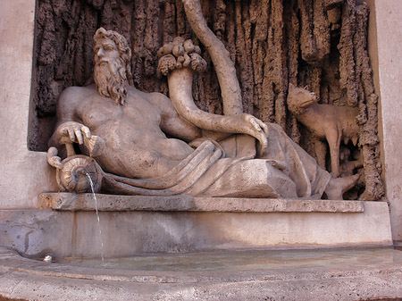 Statuen in der Altstadt - Latium (Rom) (Rom)